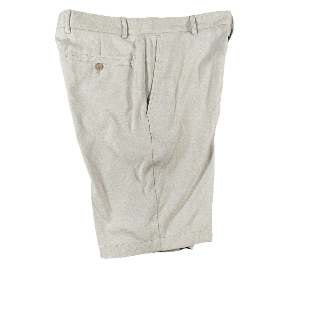 Walter Hagen Oxford Shorts Men Sz 30 Chino Khaki Bungee Golf‎ Athleisure NWT - Picture 3 of 11